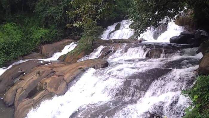 Backwaters and waterfalls in kottayam