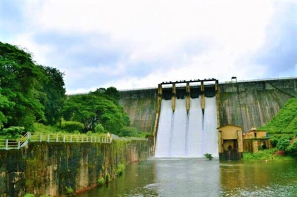 dams in thrissur, chimmini dam, places to visit in kerala