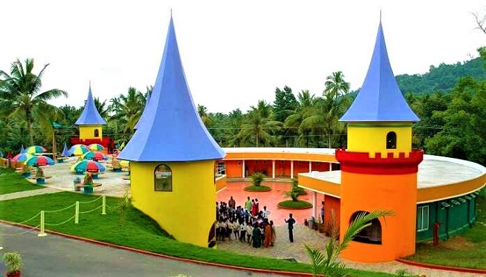 parks in trivandrum, happyland water theme park