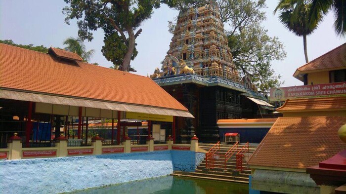 pilgrims in trivandrum, karikkakom temple