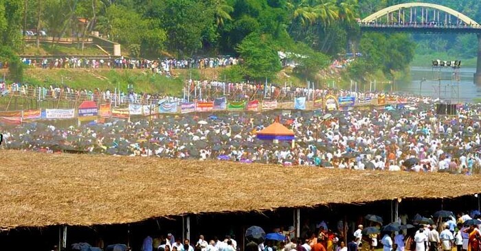 pilgrims in pathanamthitta, maramon convention