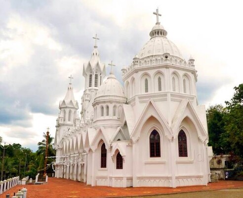 pilgrims in Pathanamthitta, St george orthodox church