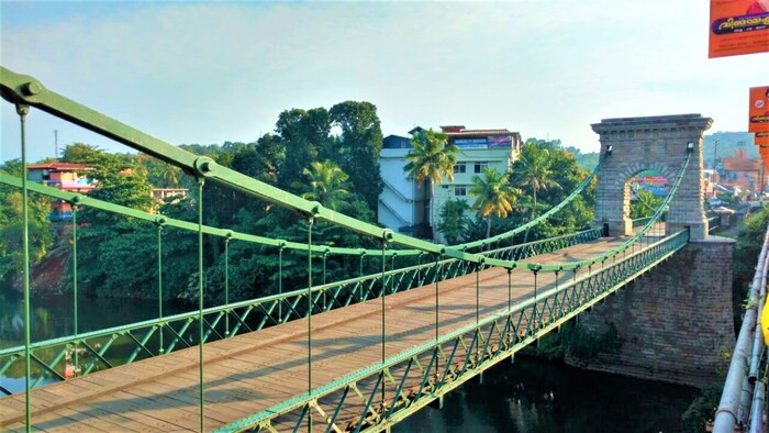 tourist places in kollam, punalur bridge, places to visit in kerala